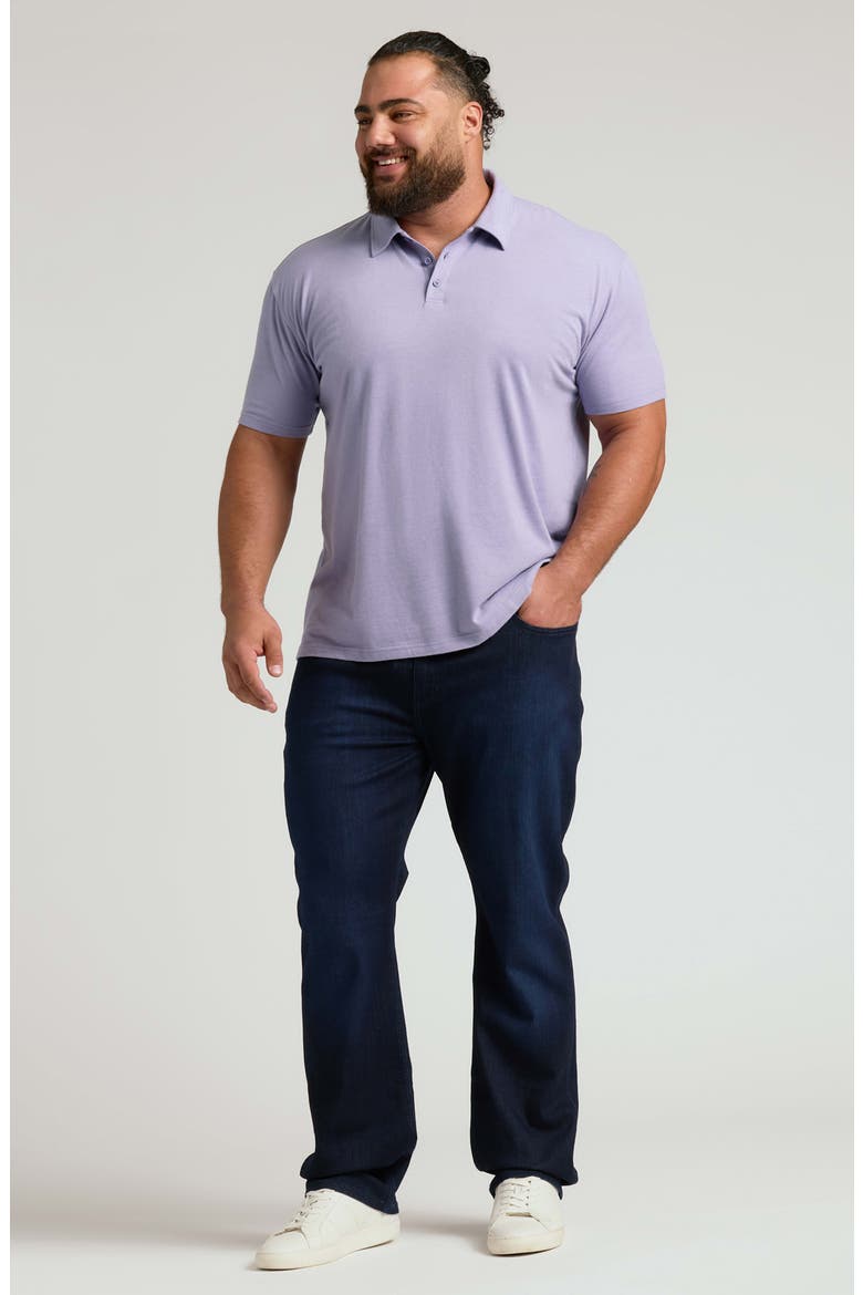 Polo, Alternate, color, HEATHER DARK ORCHID