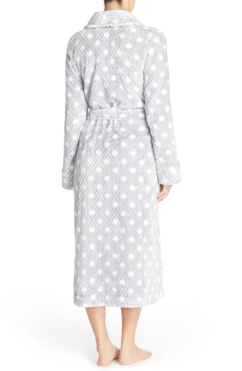 Nordstrom Lingerie 'Snowball' Powder Plush Robe, Alternate, color,