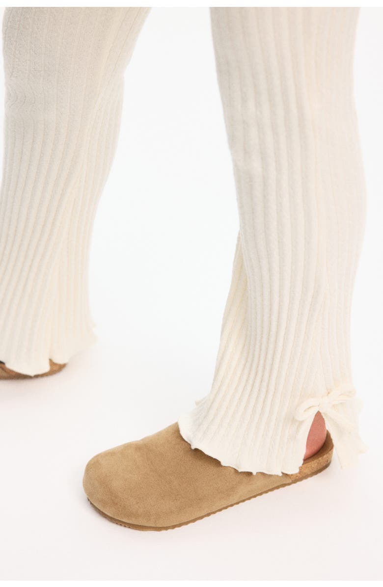 H&M 2-piece Ribbed Cotton Set, Alternate, color, Light Beige