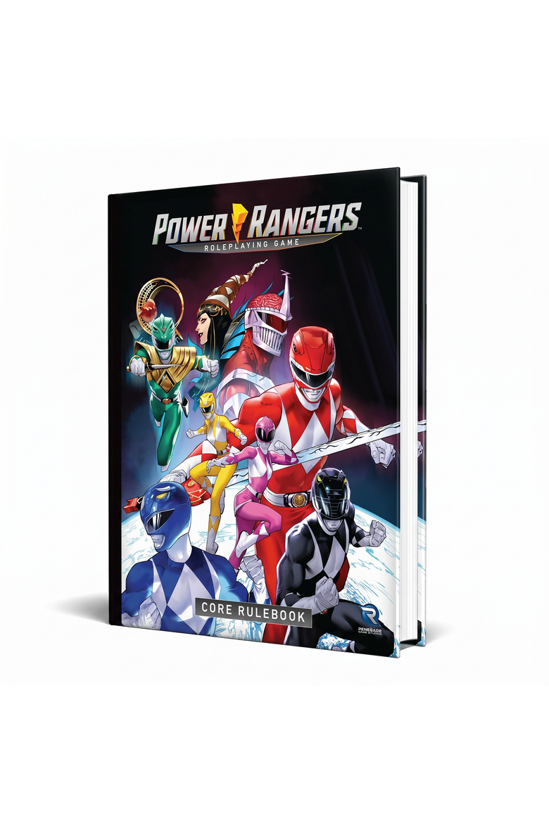 Power Rangers Roleplaying Game Core Rulebook, Main, color, Multicolored