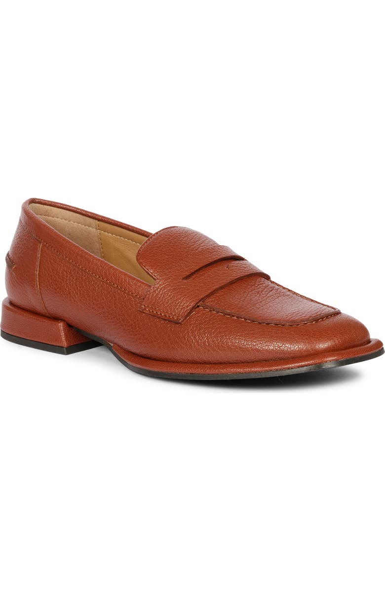 SAINT G Carla Penny Loafer, Main, color, Cuoio