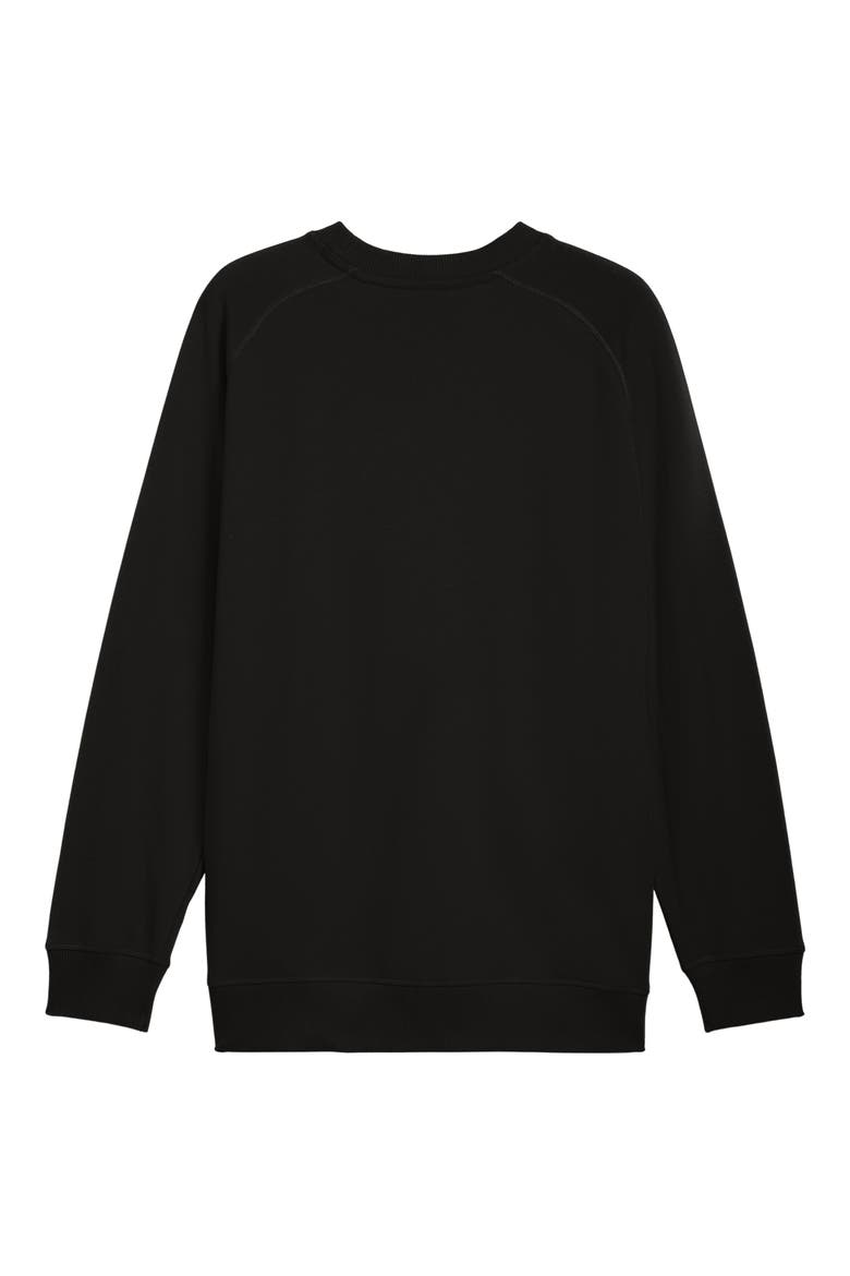 Scuderia Ferrari Sportswear Shield Crewneck Sweatshirt, Alternate, color, PUMA BLACK