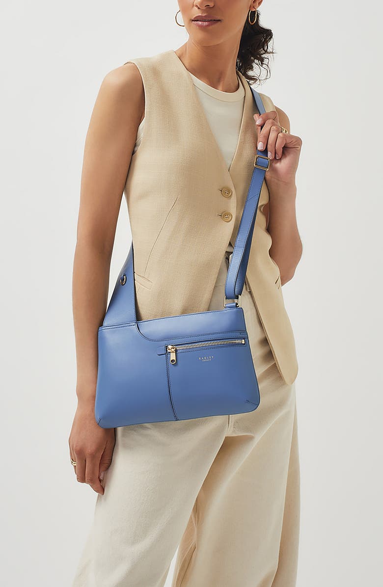 Radley Pockets Icon Leather Crossbody Bag, Alternate, color,