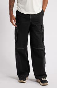 BOILER ROOM Worn Seam Cargo Pants