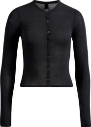 SKIMS Sheer Modal Blend Cardigan