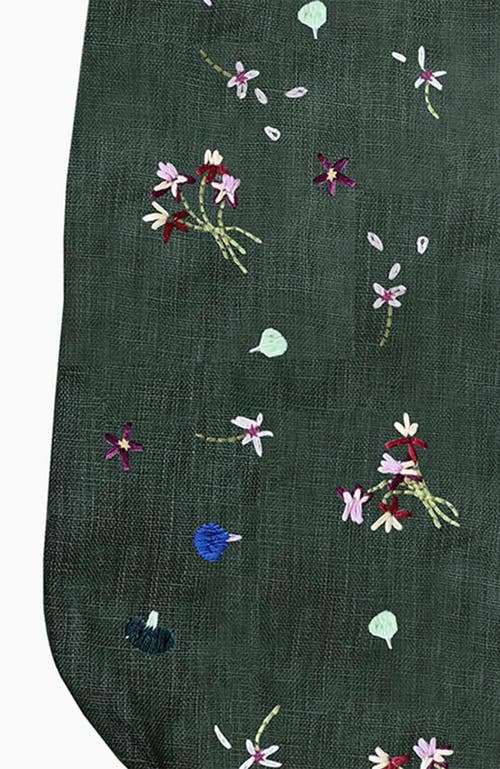 Bond & Grace Mushroom Garden Holiday Stocking In Green