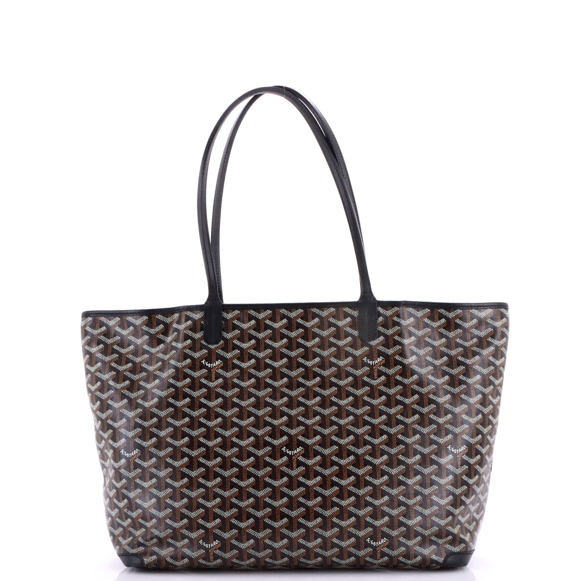 Artois Tote Coated Canvas MM, Alternate, color, Black