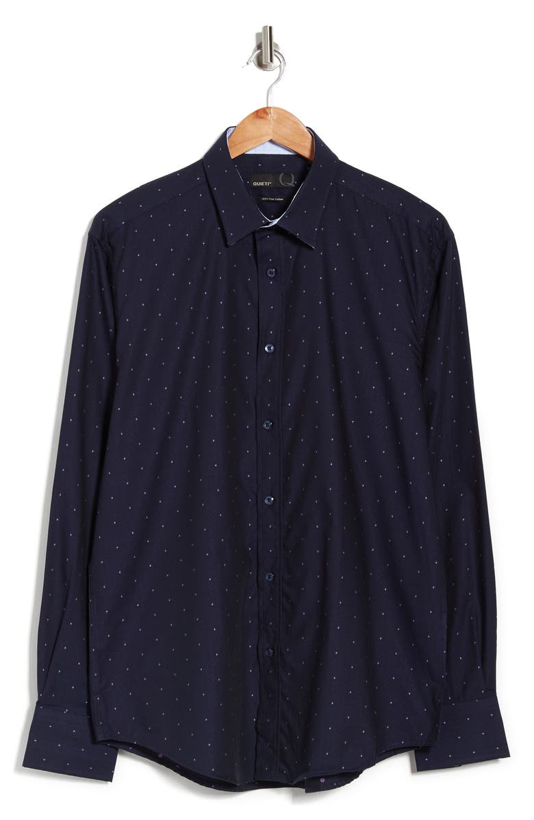 QUIETI APPAREL Long Sleeve Woven Shirt, Alternate, color, 