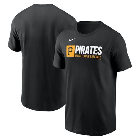 Men's Nike  Black Pittsburgh Pirates Team Block T-Shirt