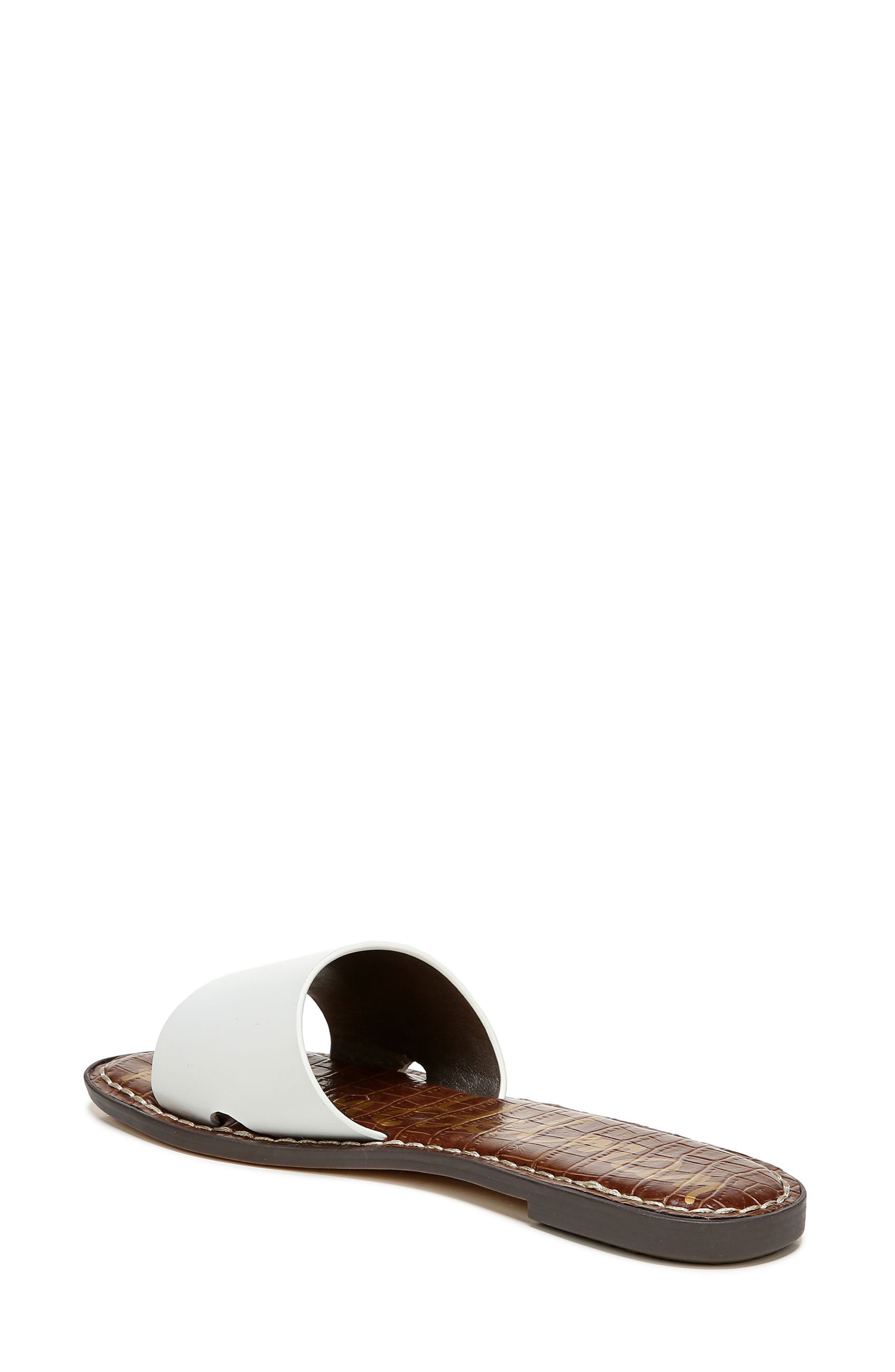 Genesis Sandal, Alternate, color, BRIGHT WHITE LEATHER