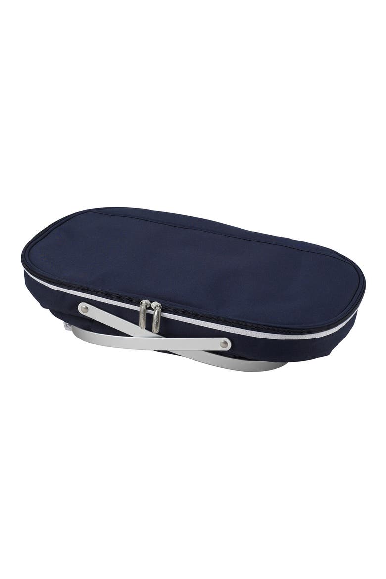 Soft Picnic Basket for Four, Alternate, color, NAVY