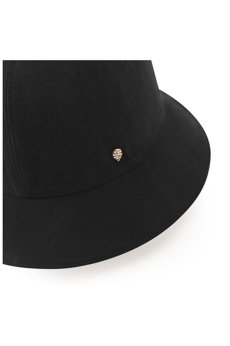 Skye UPF 50+ Linen Cloche, Alternate, color, BLACK