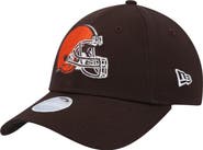 New Era Women's New Era Brown Cleveland Browns Simple 9FORTY Adjustable Hat