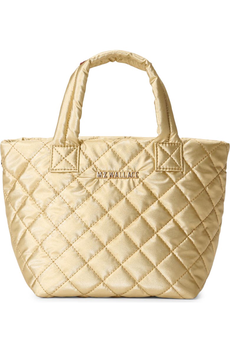 MZ Wallace Micro Metro Deluxe Quilted Nylon Tote, Main, color,