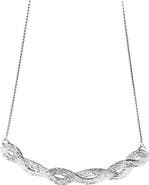 COG Braid Pendant - Sterling Silver