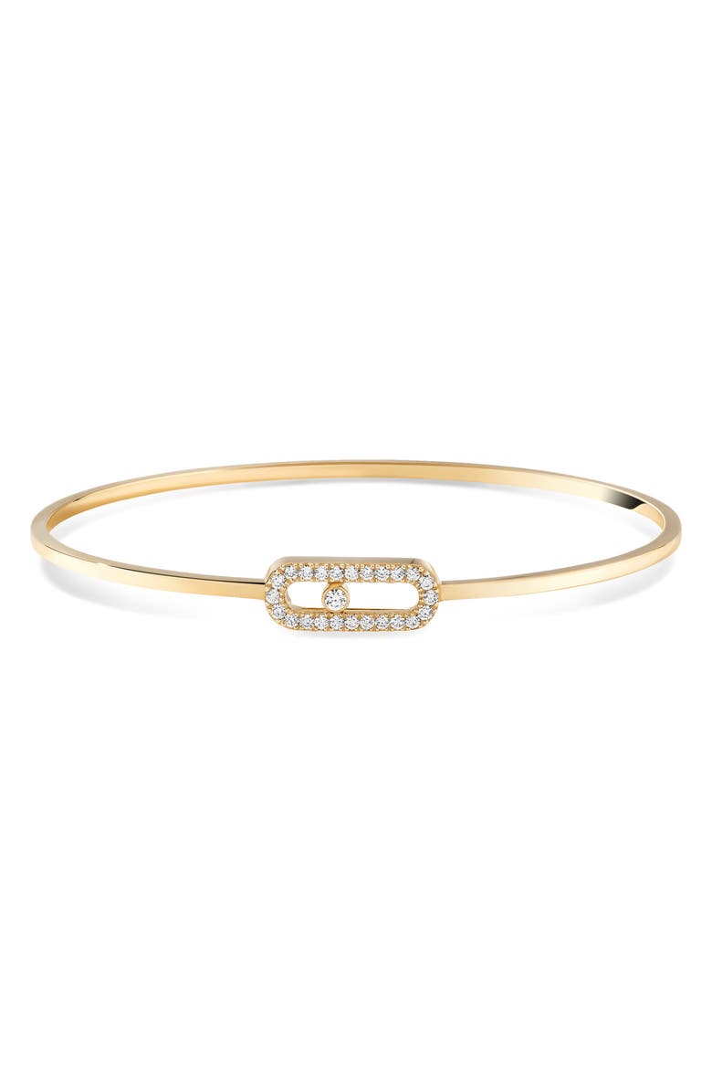 Messika Move Uno Diamond Pavé Bangle, Main, color, 