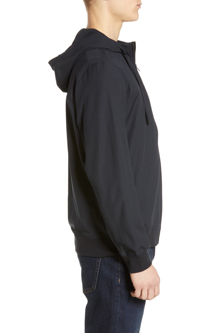 Wanderlust Regular Fit Hoodie, Alternate, color, BLACK
