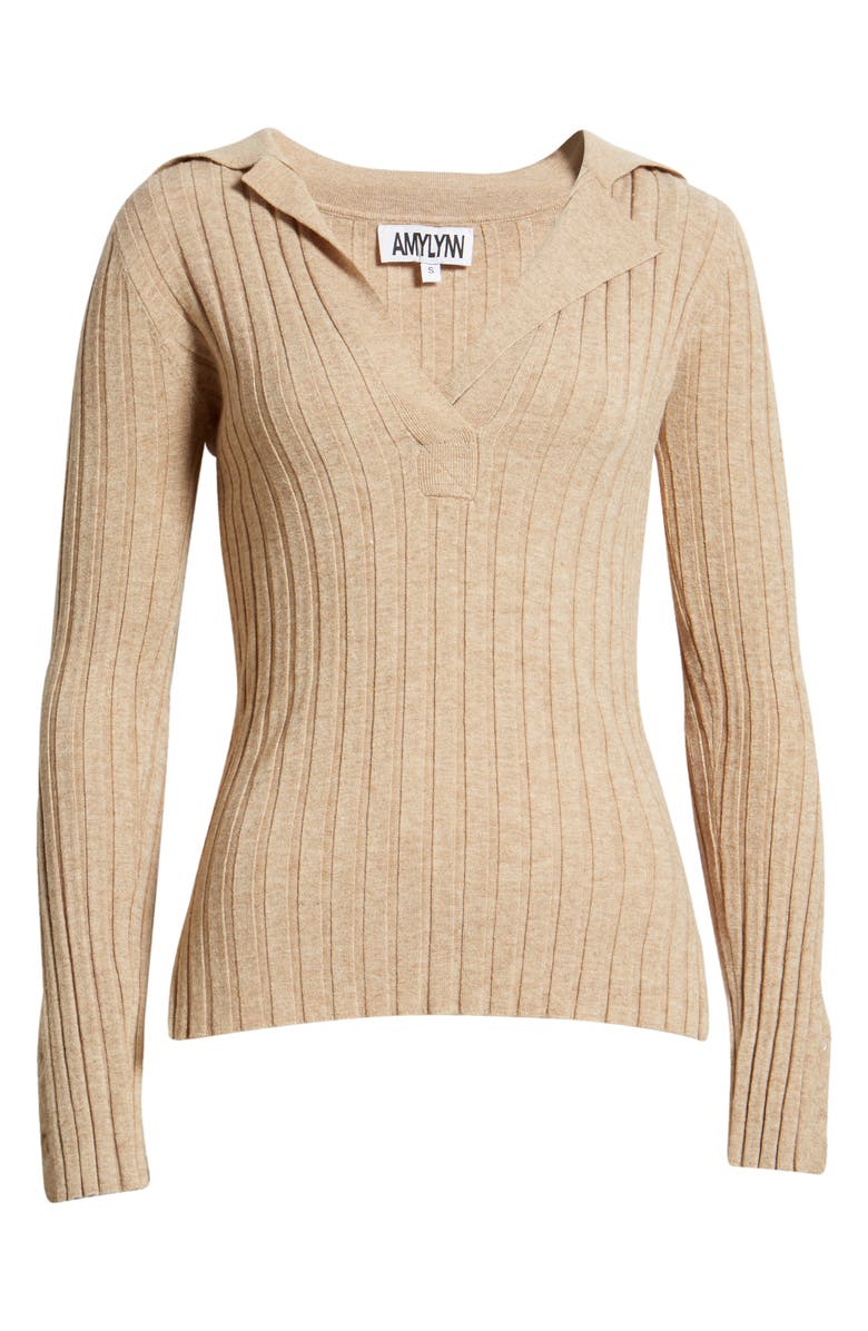 Amy Lynn Ribbed Sweater, Alternate, color, 