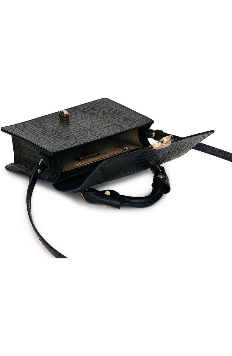 VIE LORIE Vittoria Top Handle Bag, Alternate, color, Black Chestnut