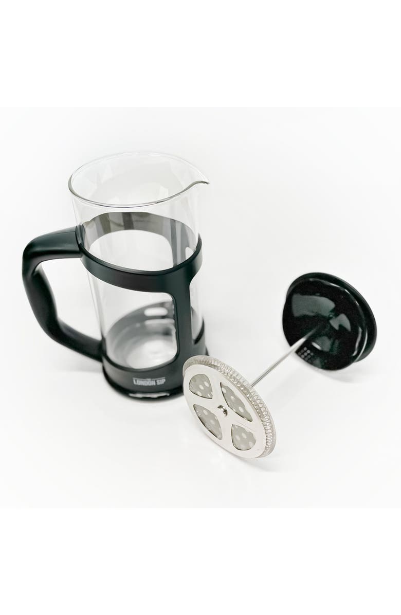 London Sip French Press Immersion Brewer, 350ml, Alternate, color, Black