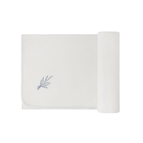 Velour Center Floral Collection - Blanket