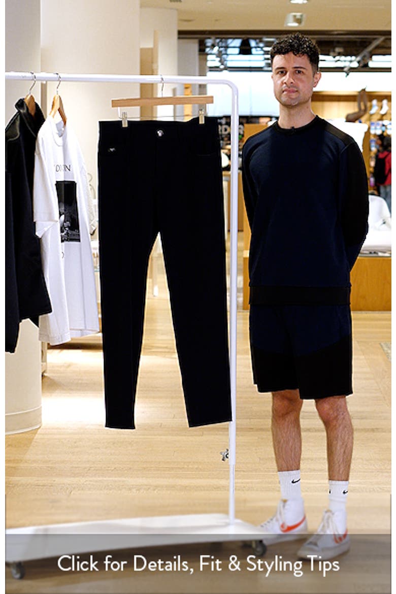 Techno Five-Pocket Straight Leg Stretch Twill Pants (Men) | Nordstrom