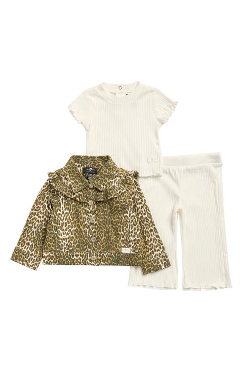 Three-Piece Rib Knit Set with Jacket (Baby)