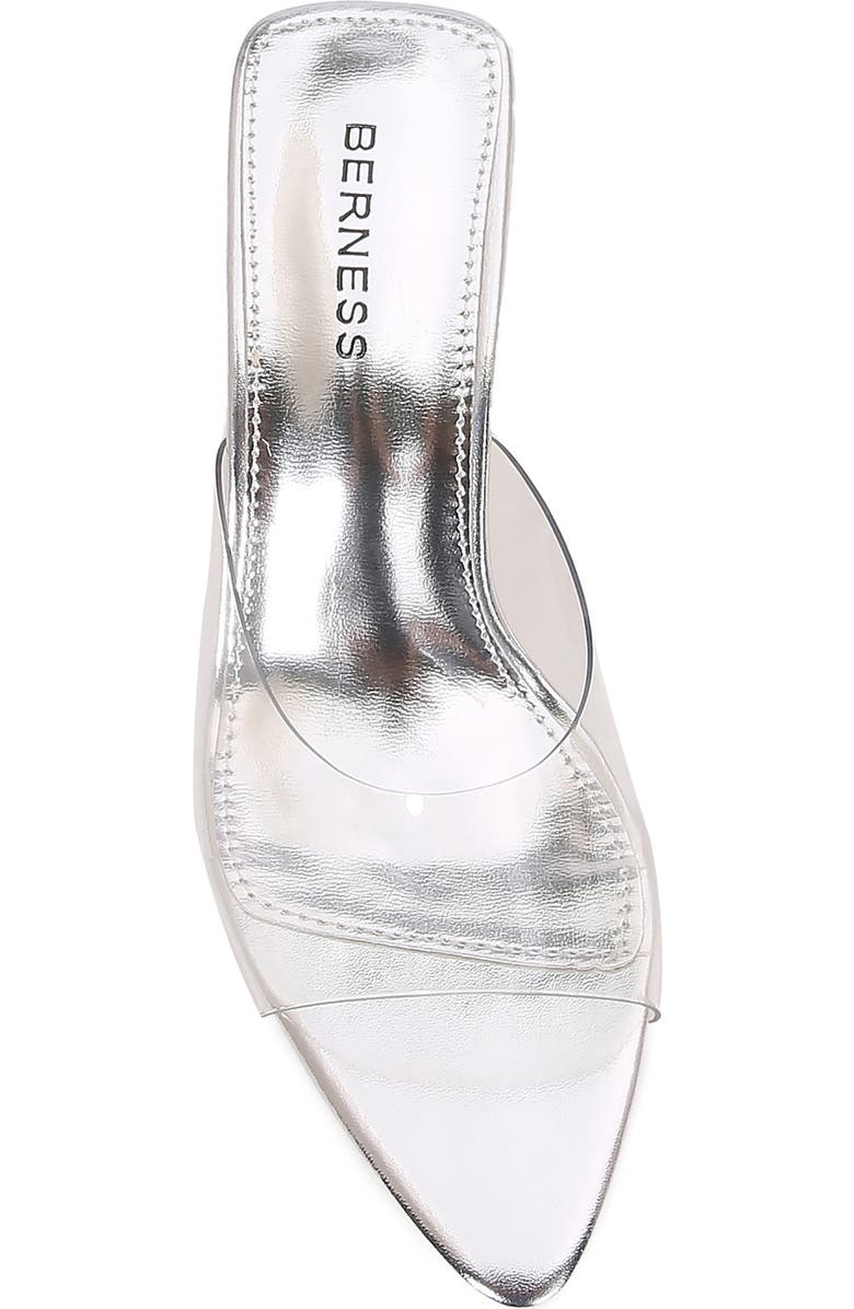BERNESS Cana Clear Sandal, Alternate, color, Silver