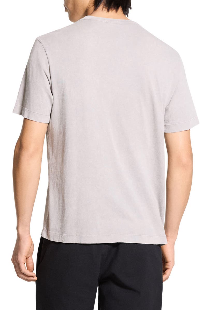 Theory Washed Pima Cotton T-Shirt, Alternate, color, Dark Vapor