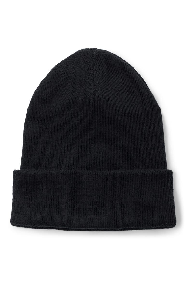 Town Square Beanie, Alternate, color, BLACK