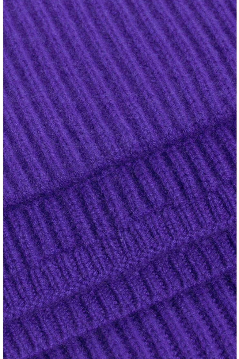 Wool And Cashmere Scarf, Alternate, color, Purple