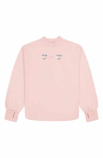 Kids' Mock Neck Fleece Sweatshirt