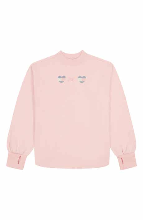 Kids' Mock Neck Fleece Sweatshirt