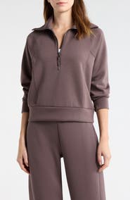 SPANX® AirEssentials Half Zip Sweatshirt
