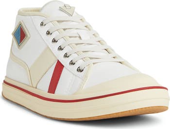 スニーカー BOTTEGA VENETA ELIOT SNEAKERS Bottega Veneta Men's Eliot Canvas Mid-Top Sneakers | Neiman