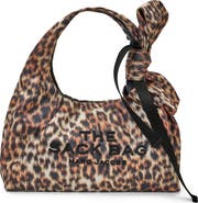 Marc Jacobs The Bow Leopard Nylon Sack Bag