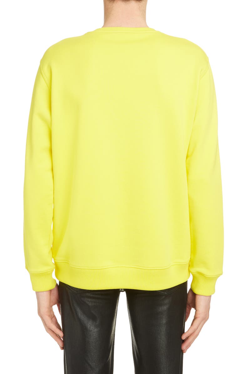 Givenchy Rainbow Logo Cotton Sweatshirt, Alternate, color, 