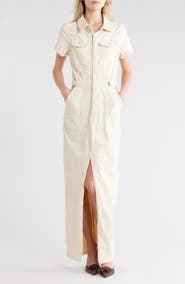 Good American Fit for Success Denim Maxi Dress