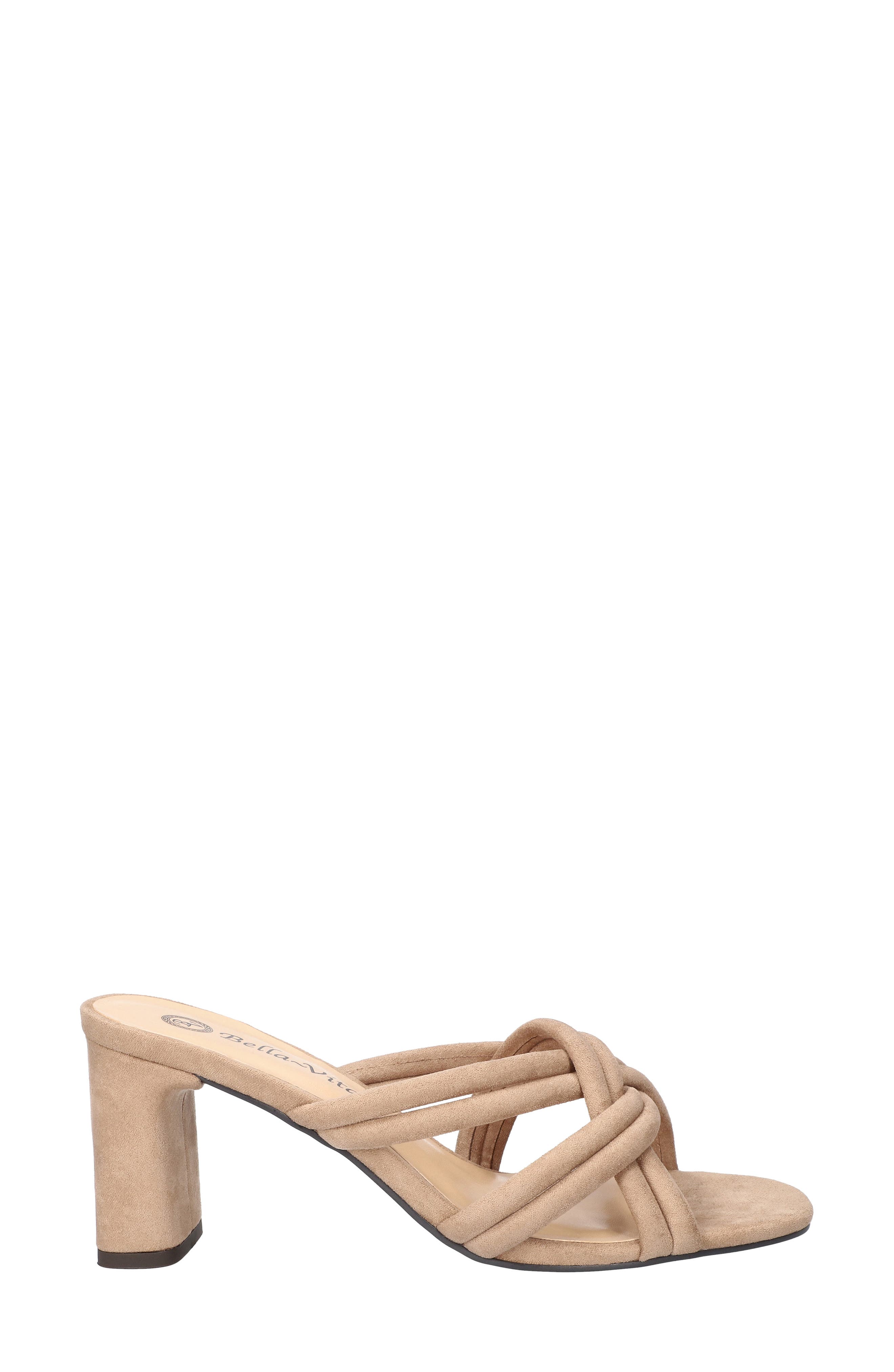 Carmen Slide Sandal, Alternate, color, ALMOND SUEDE