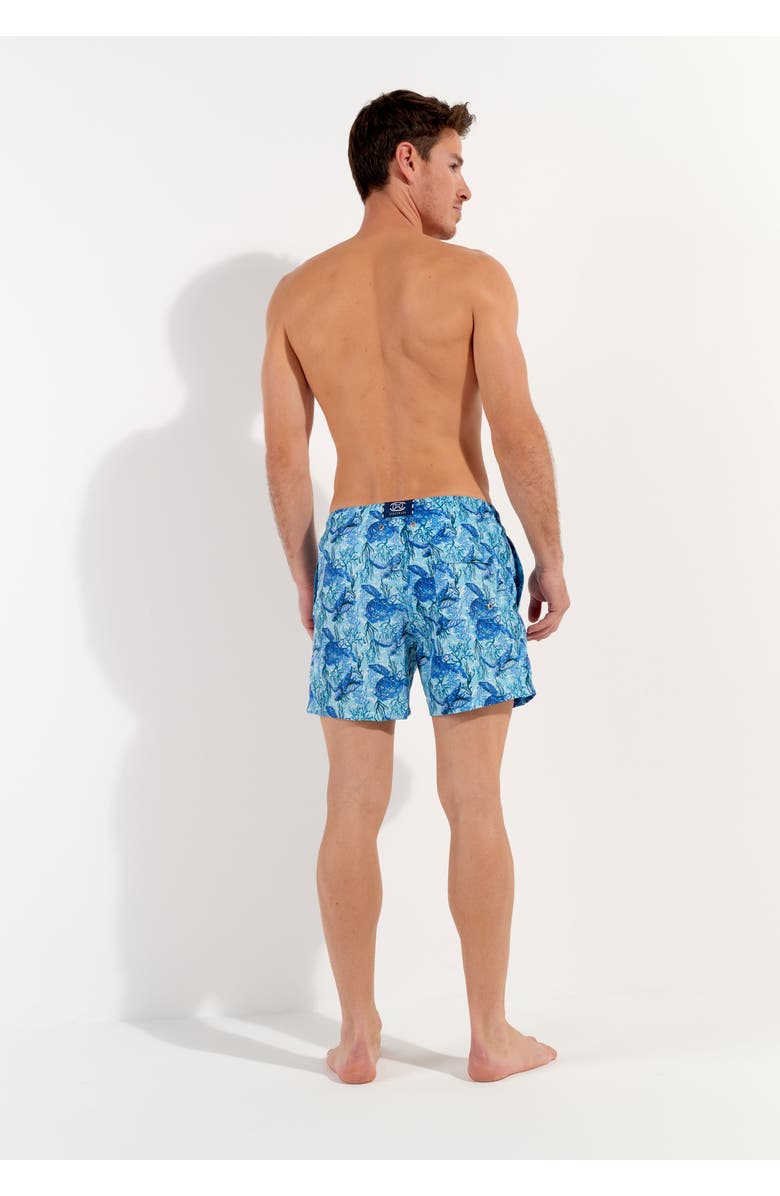 HOM Tartane Beach Boxer, Alternate, color, Blue Print