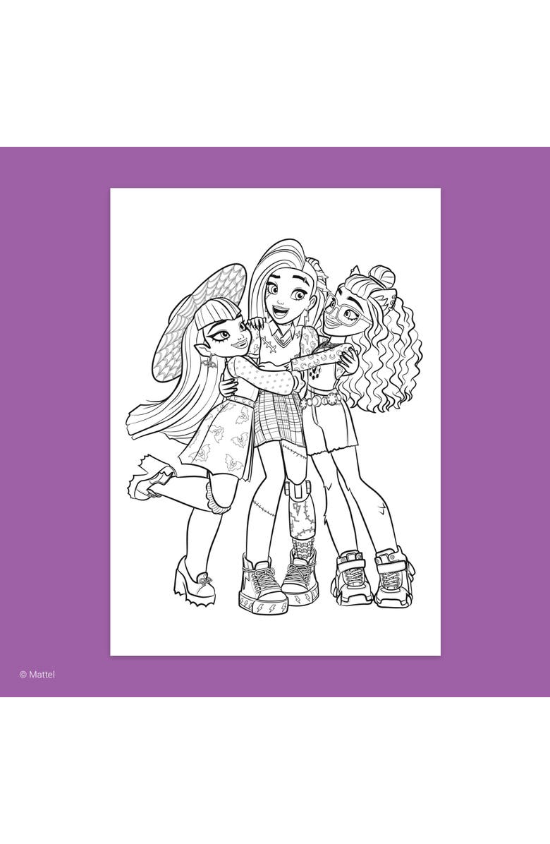 book 'n' app pApplishing house 3 In 1 Activity Book, Alternate, color, Purple