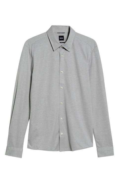 Roan Slim Fit Performance Button-Up Shirt
