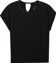Tommy Bahama Kauai Caviar Beaded Collar T-Shirt