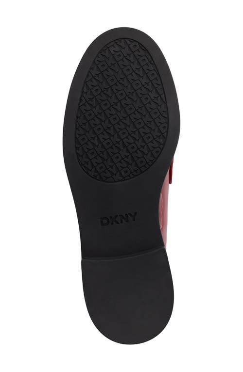 Dkny Radisson Bit Loafer In Ruby Red