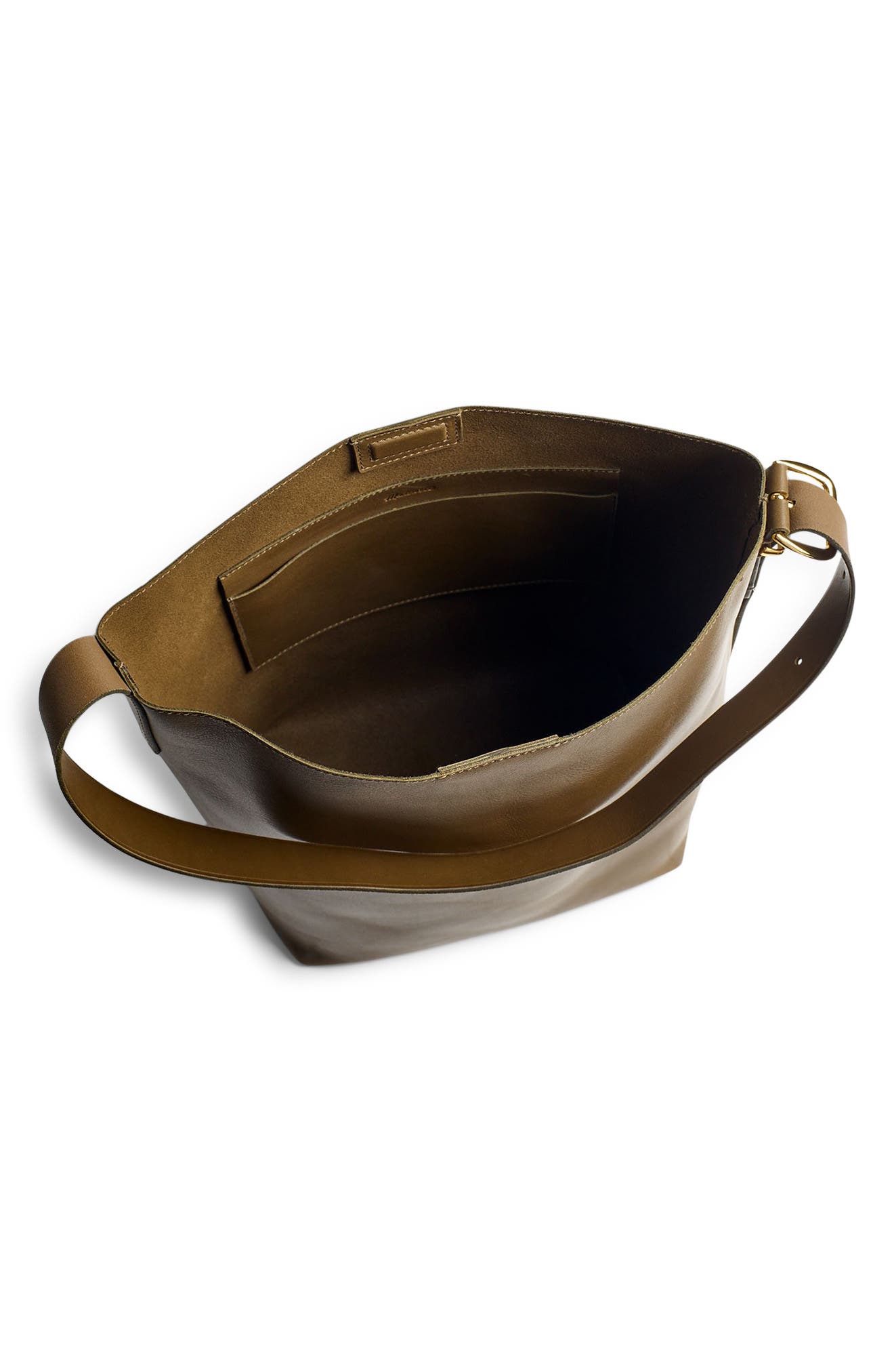 The Essential Bucket Tote (Nordstrom Exclusive), Alternate, color, BURNT OLIVE