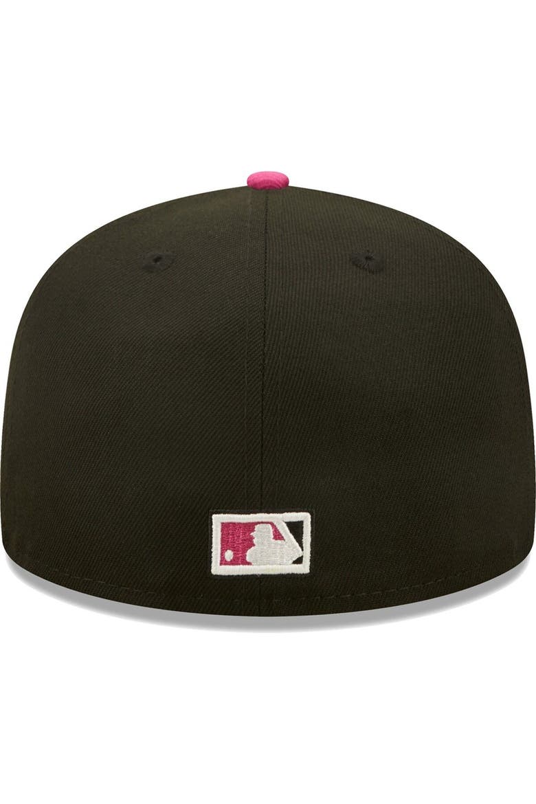 Men's New Era Black/Pink San Diego Padres 1984 World Series  Passion 59FIFTY Fitted Hat, Alternate, color, Black