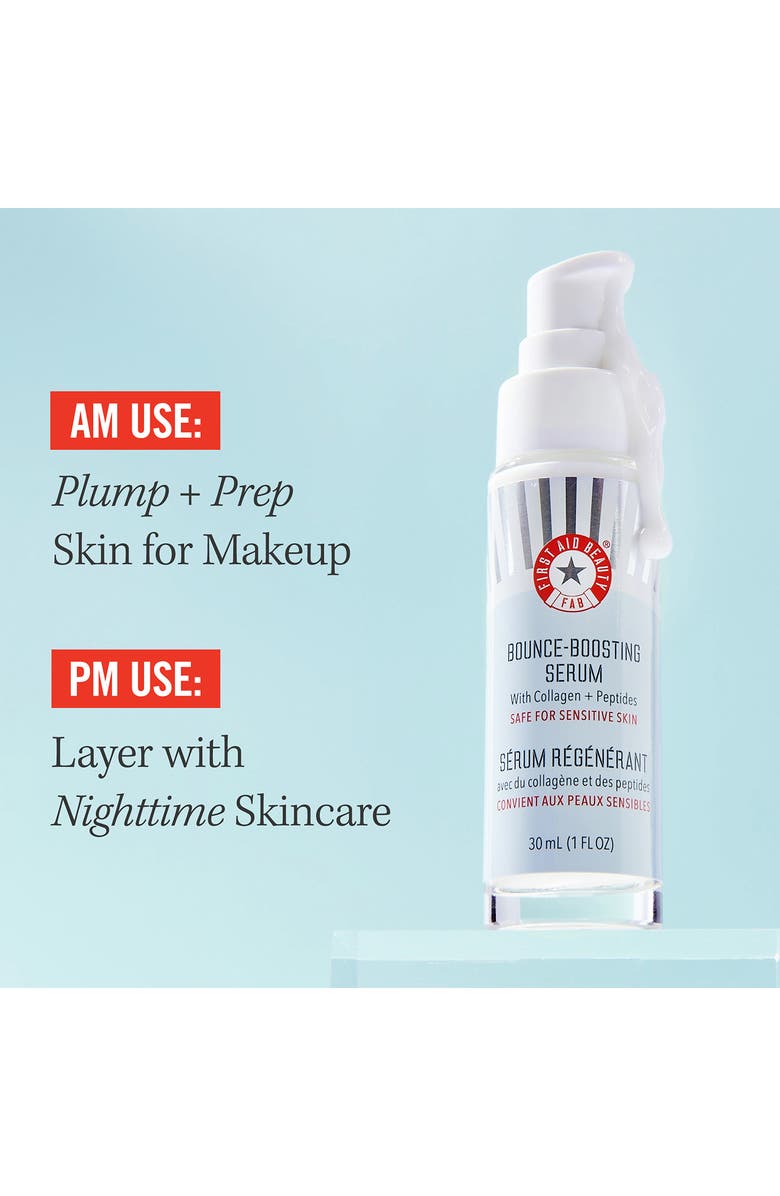 First Aid Beauty Bounce Boosting Serum with Collagen+, Alternate, color,