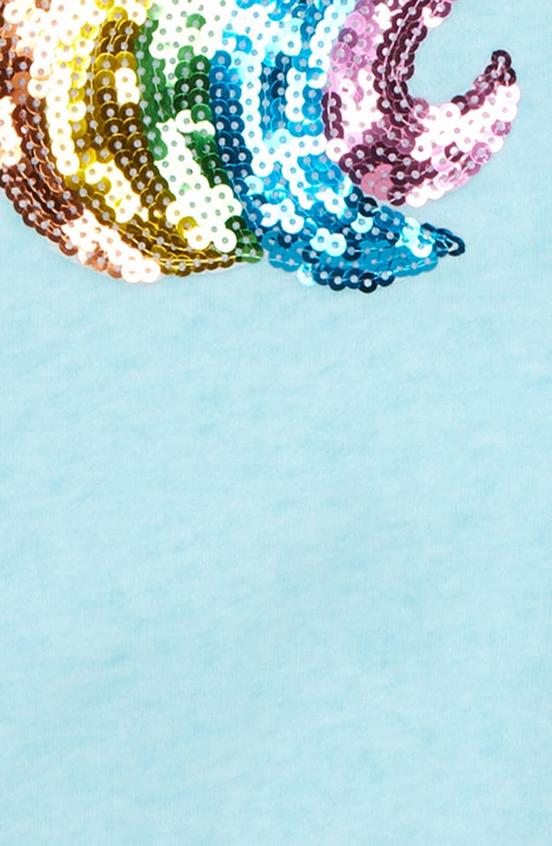 Lola + The Boys Kids' Rainbow Unicorn Sweatshirt, Alternate, color, 