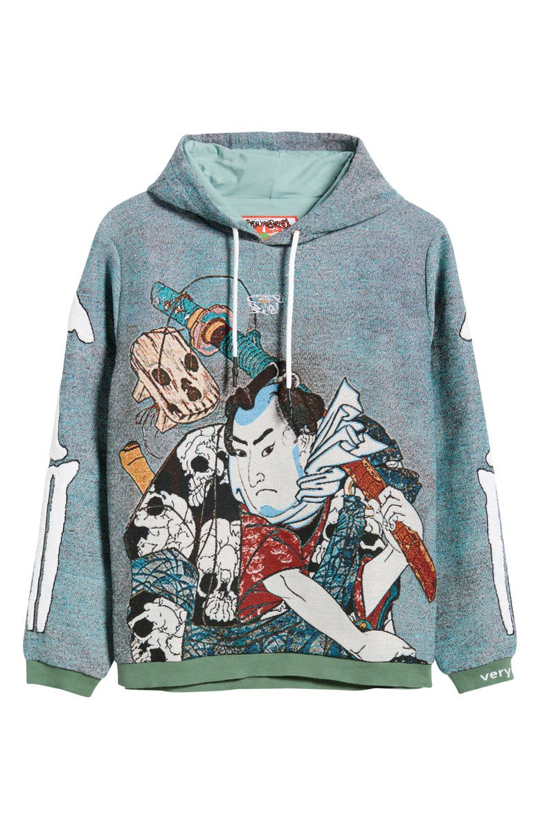 VERYRARE Nozarashi Gosuke Hoodie, Alternate, color, Gray