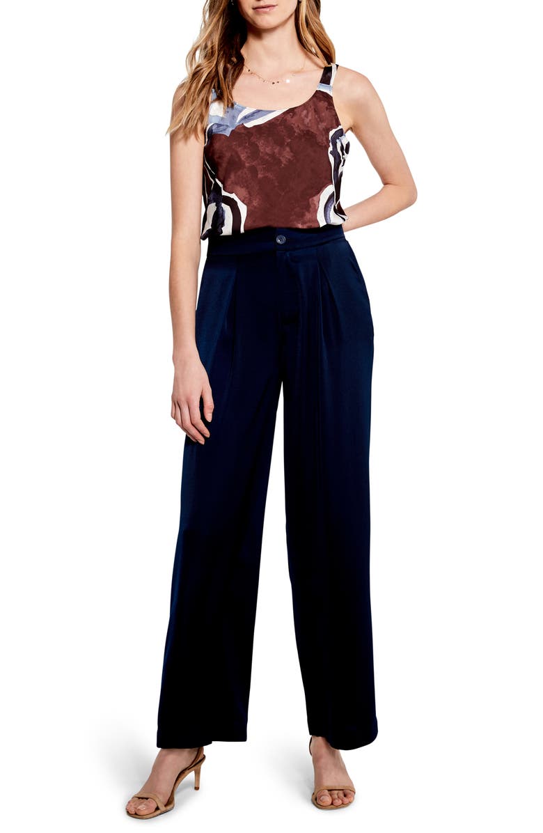 NIC+ZOE Watercolor Vines Tank, Alternate, color,